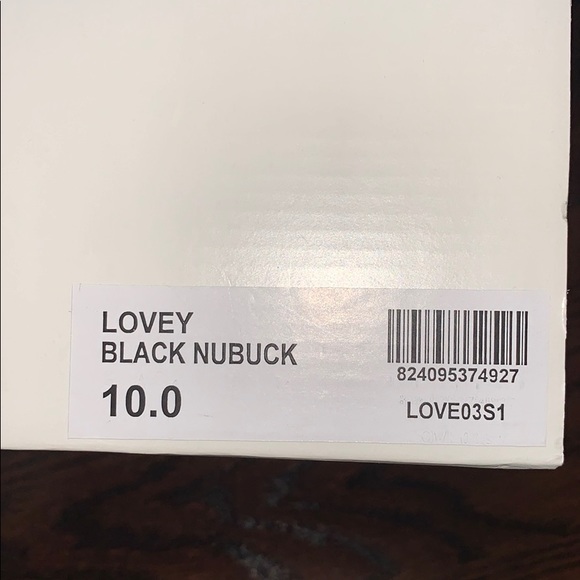 Steve madden Suede heels “Lovely Black Nubuck” - Picture 5 of 5